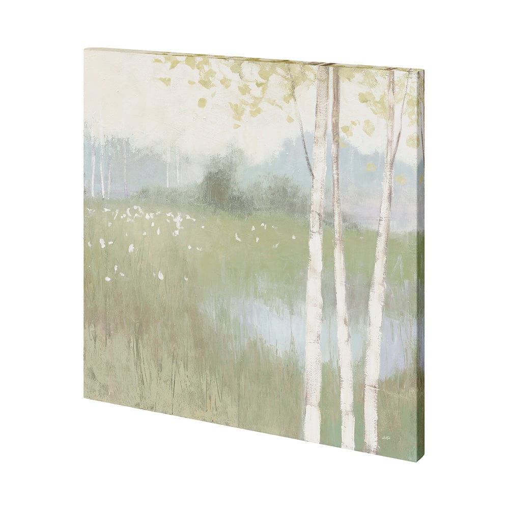 Mercana - Spring Fling II Cool by Mercana Studio a Hand Embellished Textured Canvas - 101264-L view 1