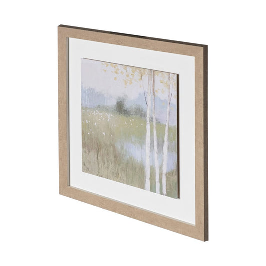 Mercana - Spring Fling II Cool by Mercana Studio a Hand Embellished Textured Framed Art Print - 12739 view 2