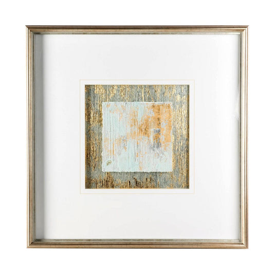 Mercana - Spring Showers II by Studio M a handmade Original Framed Artwork under Glass - 12030 view 2