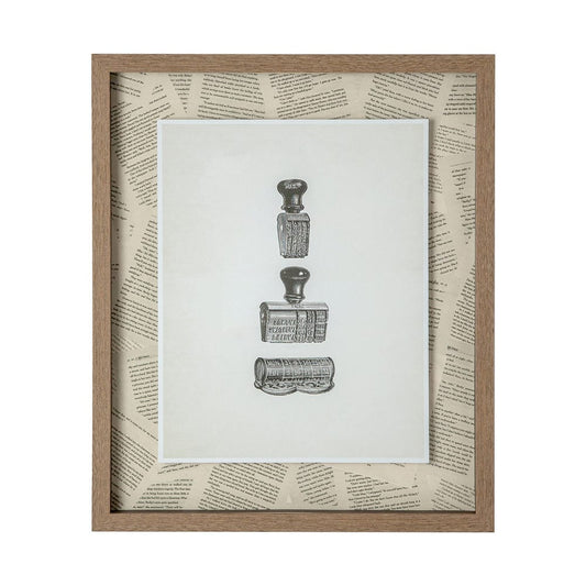 Mercana - Stamped by Sam Appleman a Framed Art Print Matted under Glass - 12073 view 2