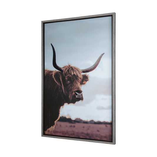 Mercana - Stark Still-Look by Mercana Studio a Hand Embellished Textured Framed Art Print Matted under Glass - 14644 view 2