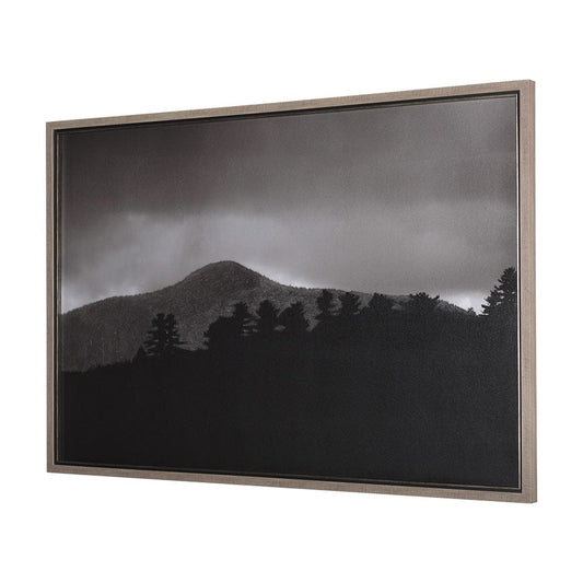 Mercana - Storm Layers by Mercana Studio a Hand Embelished Textured Framed Art Print Matted under Glass - 14900 view 2