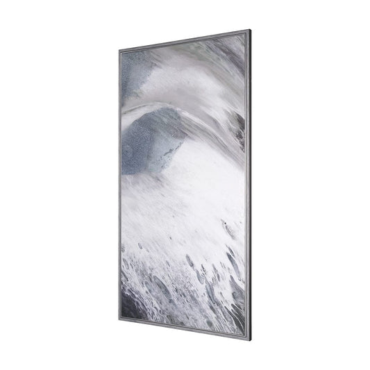 Mercana - Storm Surge IV by Mercana Studio a Hand Embellished Textured Framed Canvas - 102609-FL view 2