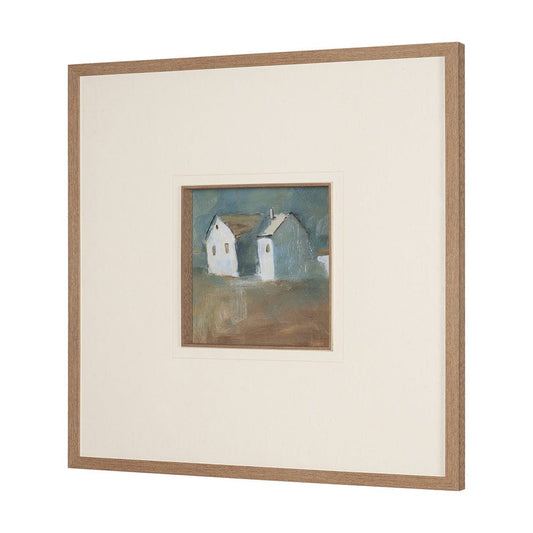 Mercana - Structured View II by Mercana Studio a Hand Embellished Framed Art Print Matted under Glass - 15583 view 2