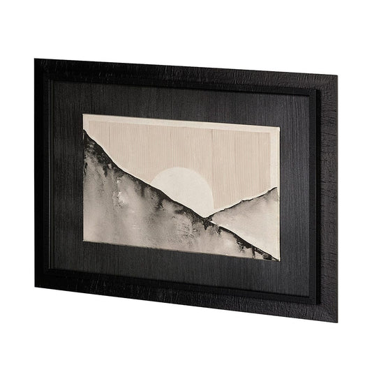 Mercana - Sunrise L by Studio M a handmade Original Framed Artwork under Glass - 13486 view 2
