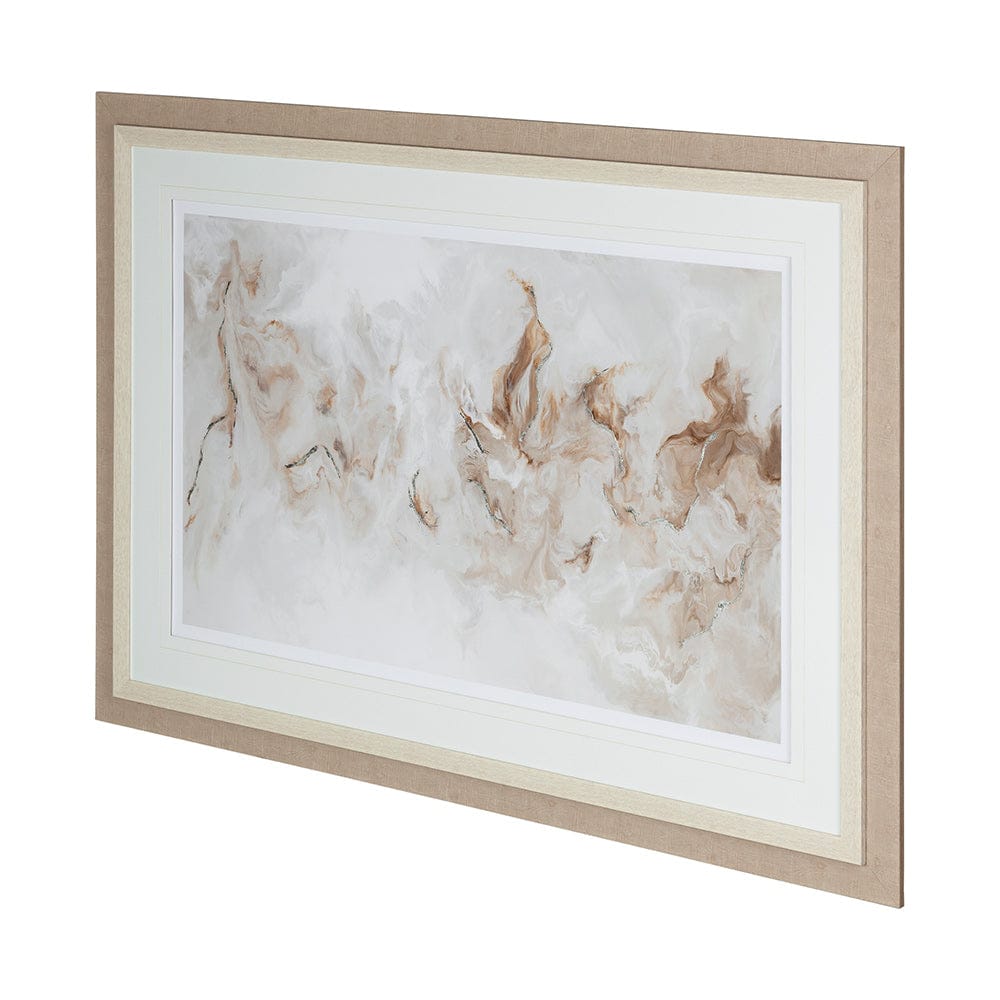 Mercana - Surface by Corrie LaVelle a Hand Embellished Textured Framed Art Print Matted under Glass - 12185 view 1
