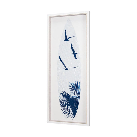 Mercana - Surfs Up 3 by Mercana Studio a Hand Embelished Textured Framed Art Print - 15414 view 2
