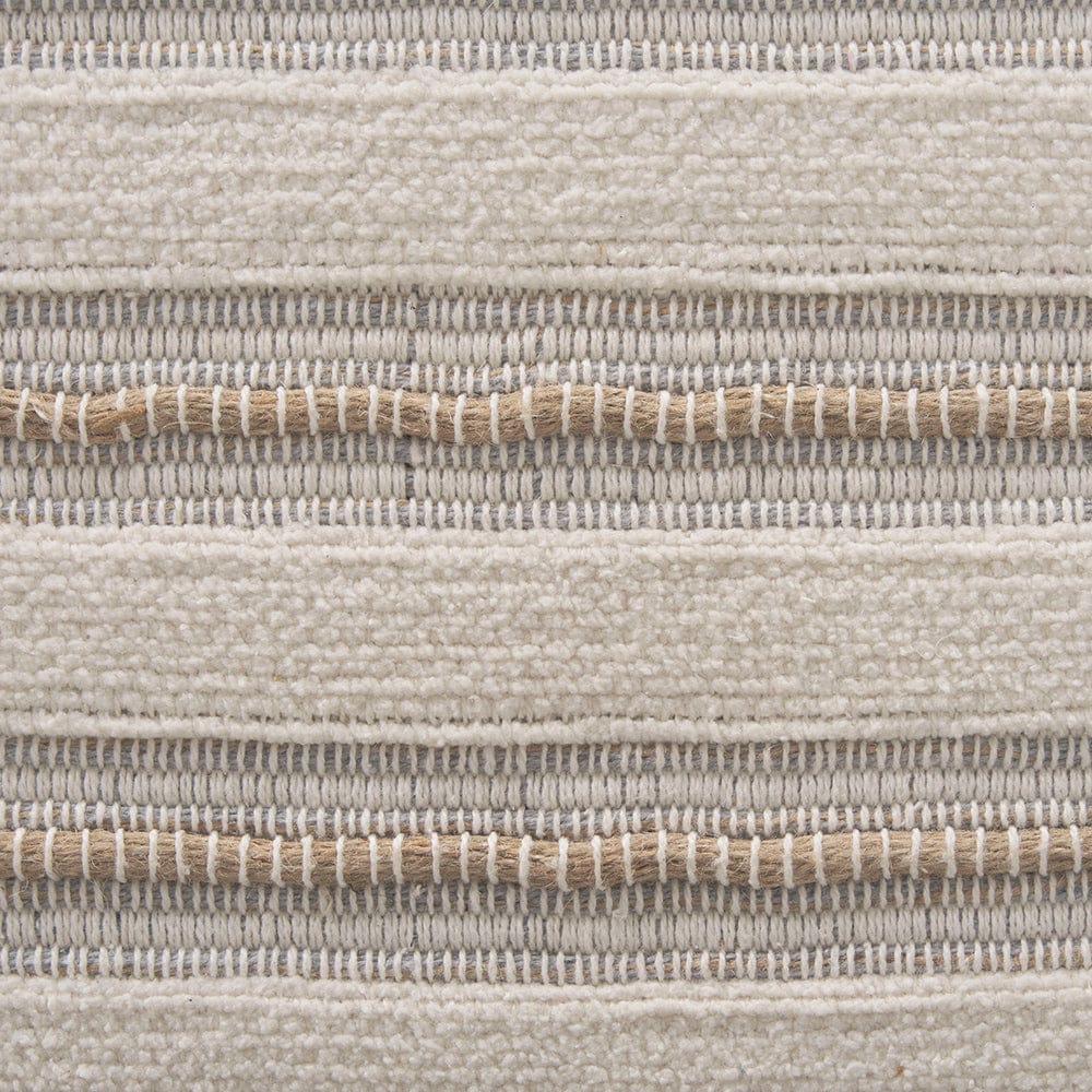Mercana - Taimo White Washed Light Brown Wood w/ Striped Fabric Seat Bench - 70846 view 9