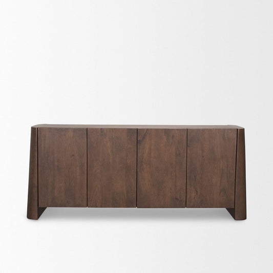 Mercana - Tammar Brown Wood 4-Door Sideboard - 70844 view 2