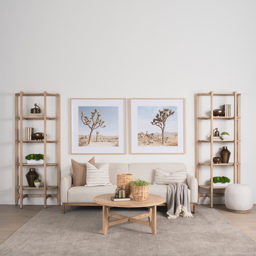 Mercana - Taylin Light Brown Wood Round Coffee Table - 70861 view 9