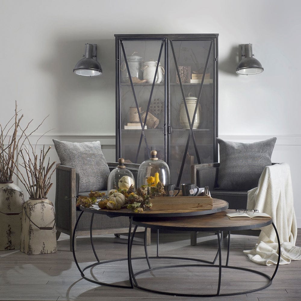 Mercana - Taza 10.3x12 Gray Metal Dome Shade Wall Sconce - 65123_CLOSEOUT view 5