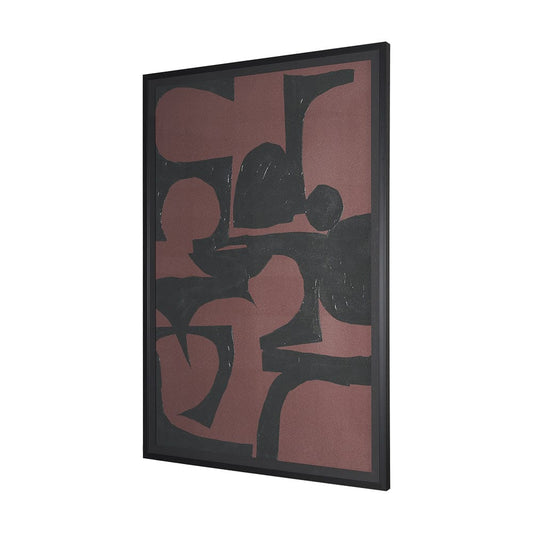 Mercana - Tempelhof by Mercana Studio a Hand Embellished Textured Framed Art Print Matted under Glass - 15081 view 2