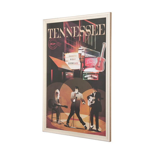 Mercana - Tennessee Go USA XL by Mercana Studio a Hand Embellished Decograph Framed Art Print under Glass - 14162 view 2