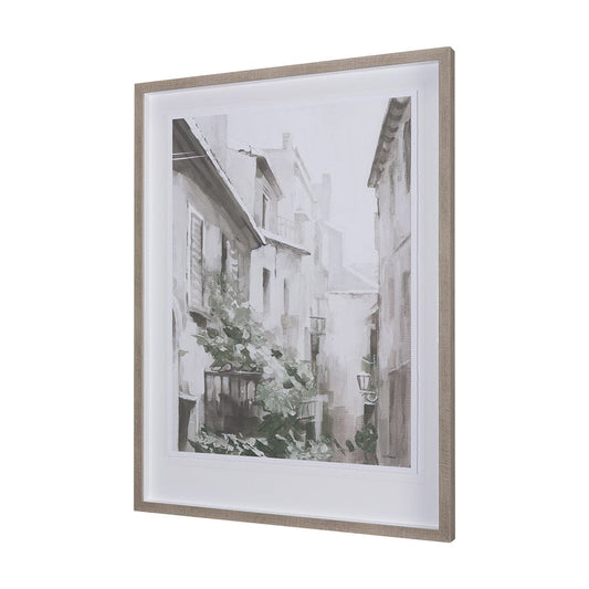 Mercana - The Old Lodge Lane I by Natalia a Framed Art Print Matted under Glass - 14858 view 2