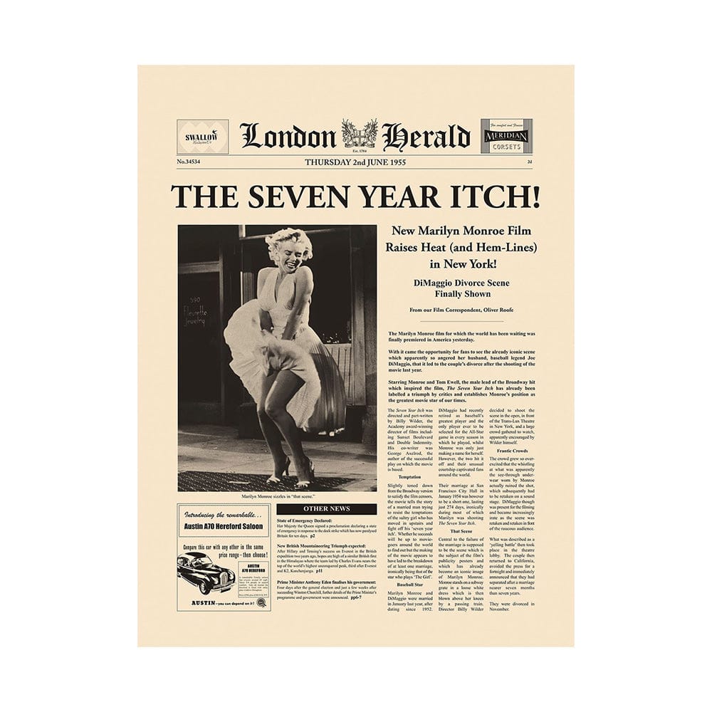 Mercana - The Seven Year Itch by Mercana Studio a Hand Embellished Textured Canvas - 101568-L view 1