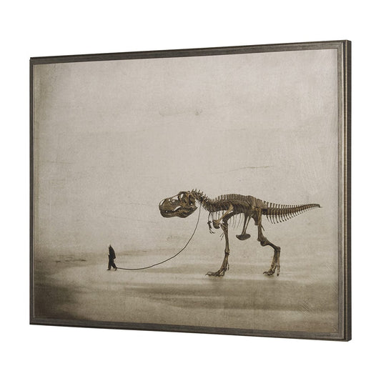 Mercana - The Walk by Jeffrey Hummel a Hand Embellished Framed Art Print - 15715 view 2