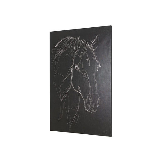 Mercana - Thoroughbred Dark III by Mercana Studio a Hand Embellished Textured Canvas - 102225-S view 2