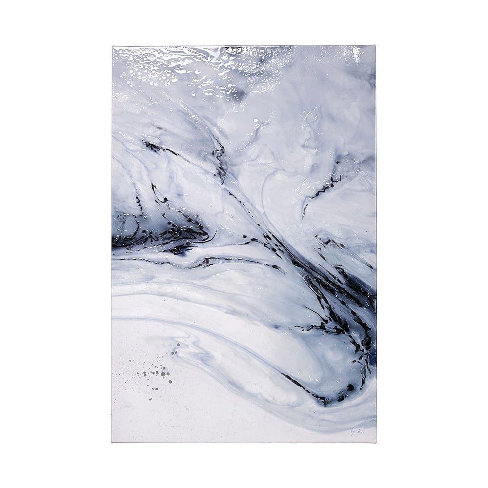 Mercana - Thunderclouds I by Gabrielle Campbell a Hand Embellished Textured Canvas - 101497-L view 1