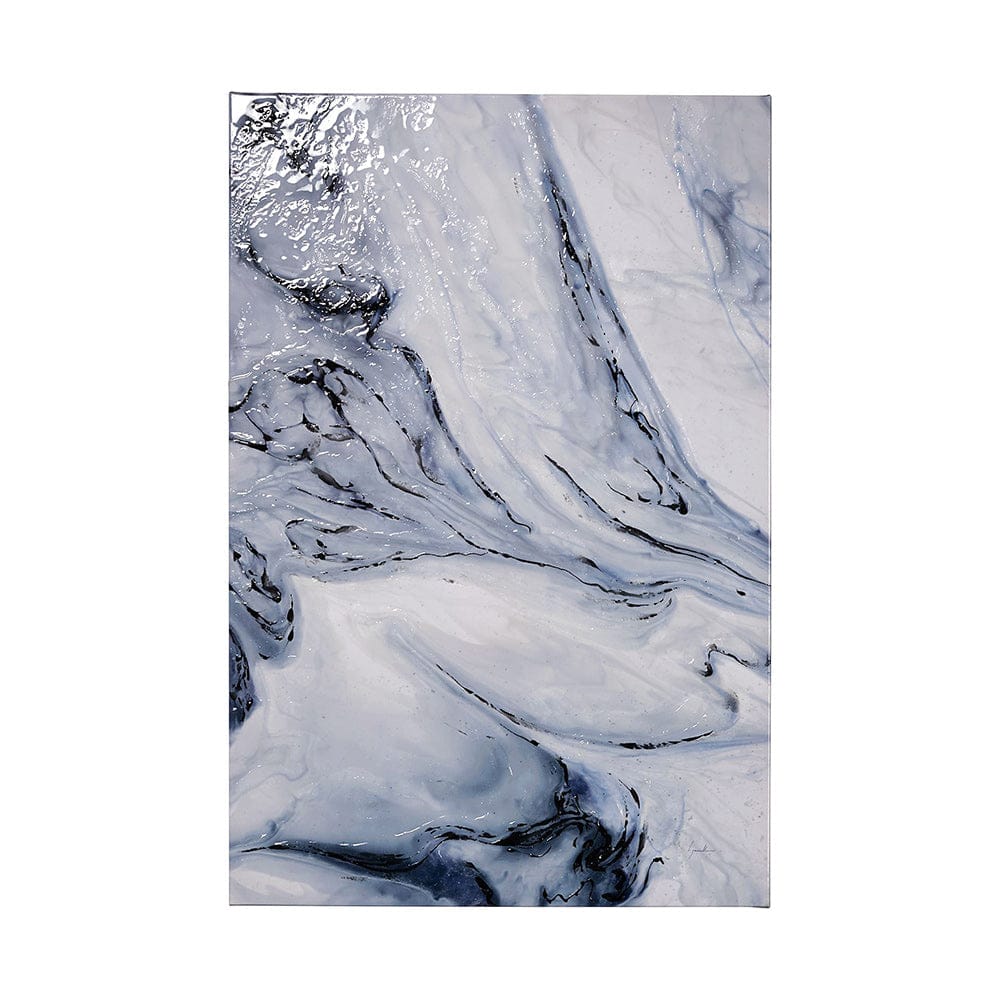 Mercana - Thunderclouds II by Gabrielle Campbell a Hand Embellished Textured Canvas - 101498-L view 1