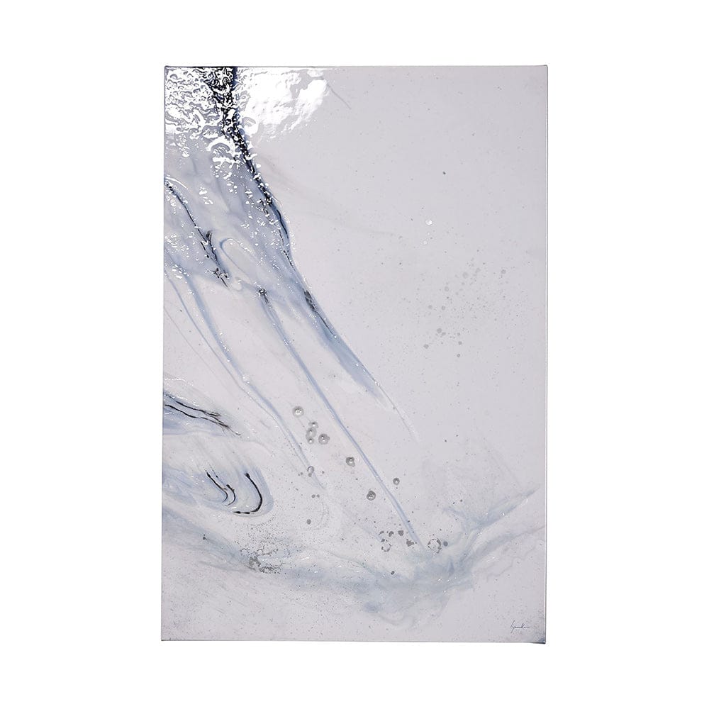 Mercana - Thunderclouds III by Gabrielle Campbell a Hand Embellished Textured Canvas - 101499-L view 1