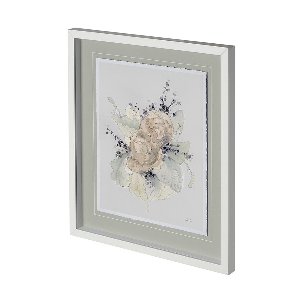 Mercana - Together II by Melody Ducharme a Hand Embellished Textured Framed Art Print Matted under Glass - 12831 view 1