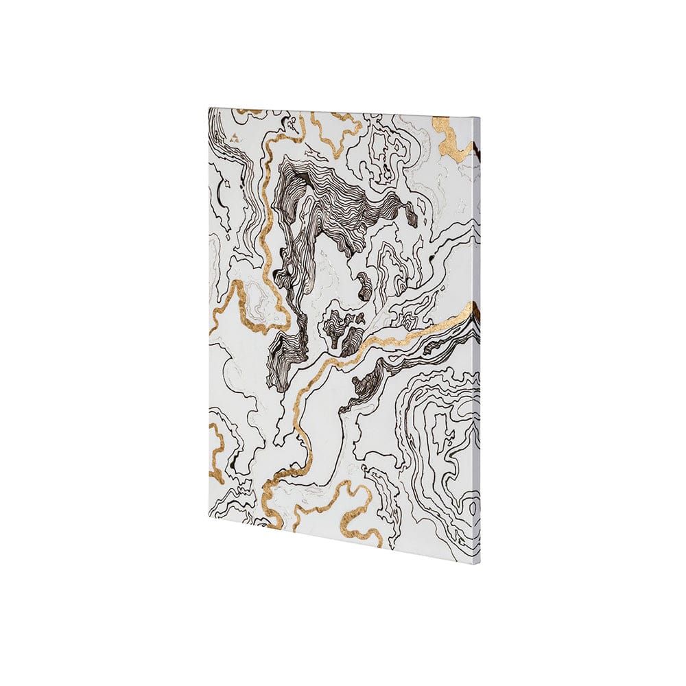 Mercana - Topography I by Mercana Studio a Hand Embellished Textured Canvas - 101159-S view 1