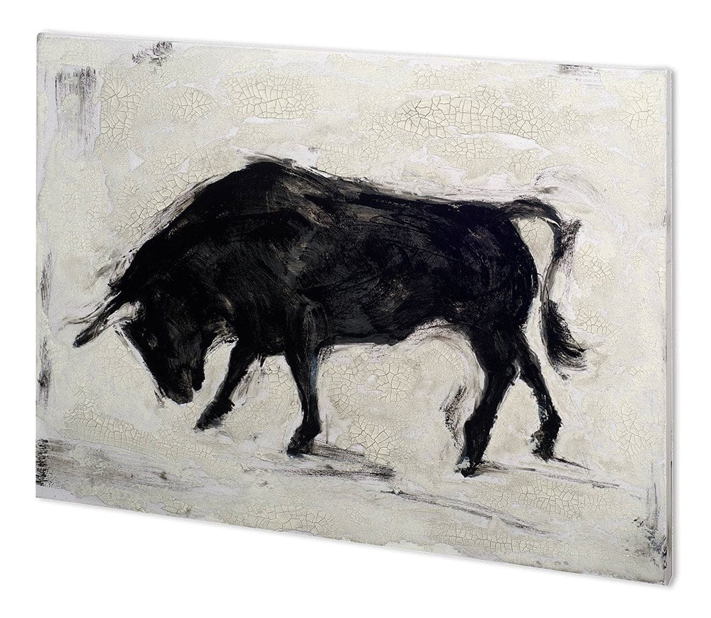 Mercana - Toro I by Ethan Harper a Hand Embellished Textured Canvas - 100868-L view 1