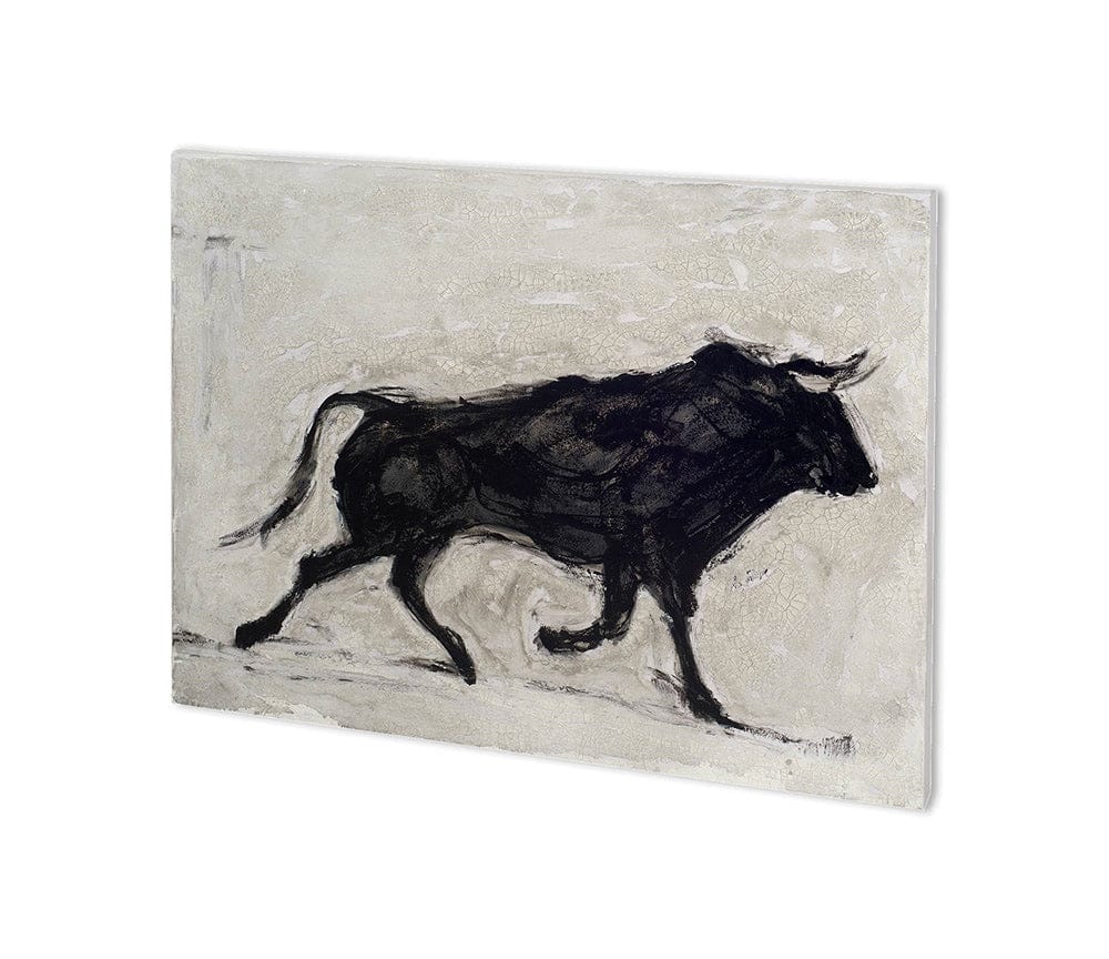 Mercana - Toro II by Ethan Harper a Hand Embellished Textured Canvas - 100869-S view 1