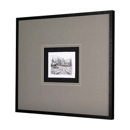 Mercana - Travel memories II by Natalia a Framed Art Print Matted under Glass - 14454 view 2