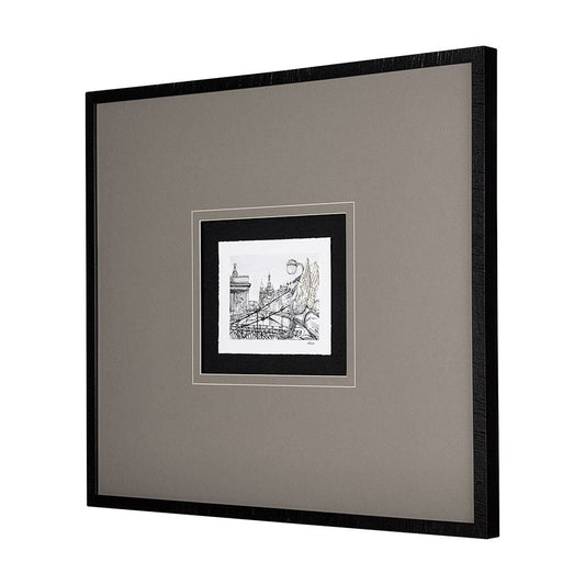 Mercana - Travel memories III by Natalia a Framed Art Print Matted under Glass - 14455 view 2
