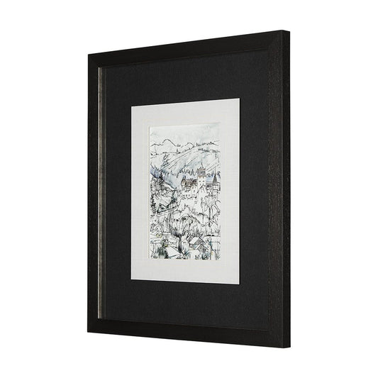 Mercana - Travel memories VII by Natalia a Framed Art Print Matted under Glass - 14459 view 2