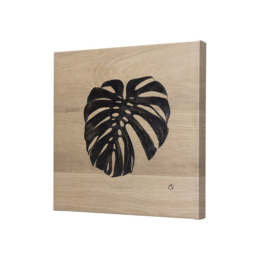 Mercana - Tropical Leaf I by Mercana Studio a Hand Embellished Textured Canvas - 102275-S view 2