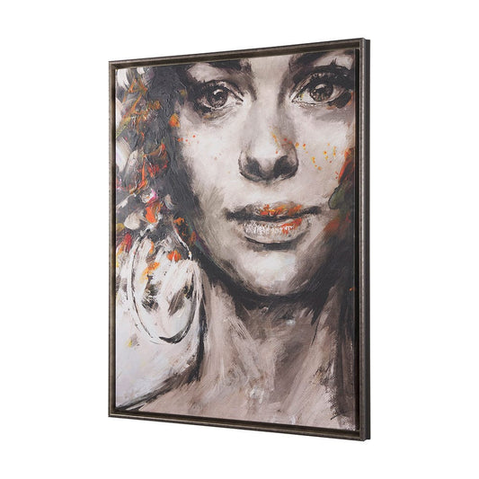 Mercana - Unity II Woman FL by Mercana Studio a Hand Embellished Textured Framed Canvas - 102101-FL view 2