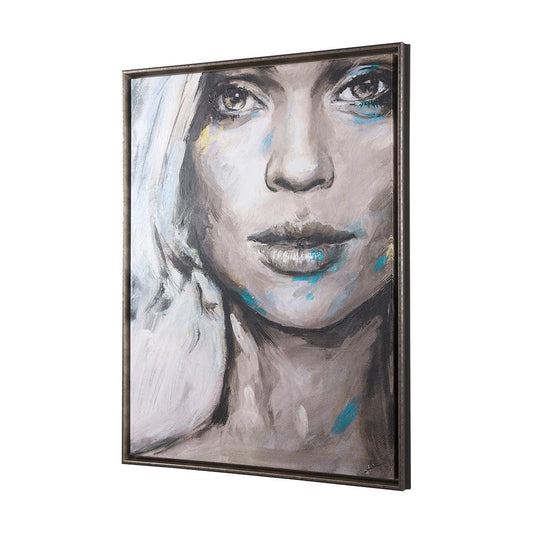 Mercana - Unity III Woman FL by Mercana Studio a Hand Embellished Textured Framed Canvas - 102102-FL view 2