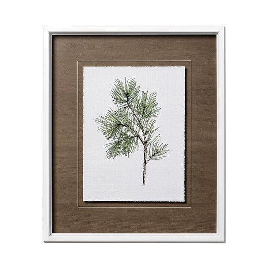 Mercana - Unknown by Marie a Hand Embellished Textured Framed Art Print Matted under Glass - 12641 view 2