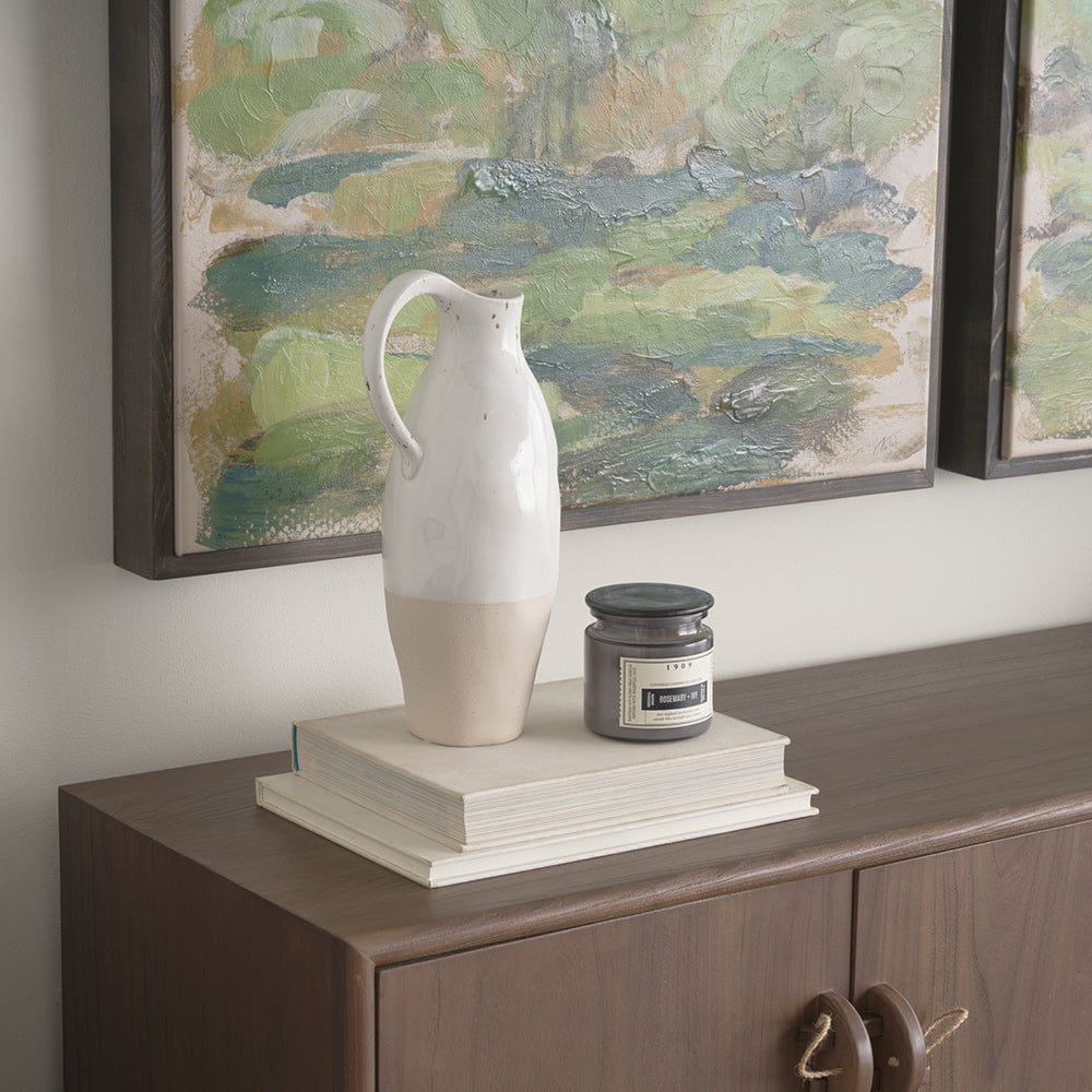 Mercana - Valora Black Speckled Cream w/ Light Beige Ceramic Jug - 70986 view 10