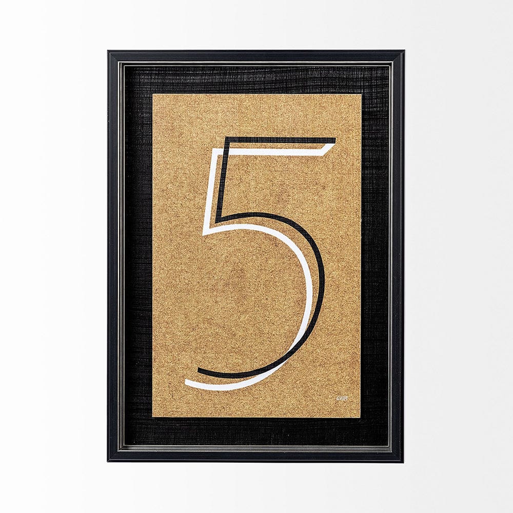 Mercana - Value Collector 5 by Mercana Studio a Hand Embellished Textured Framed Art Print - 12944 view 5