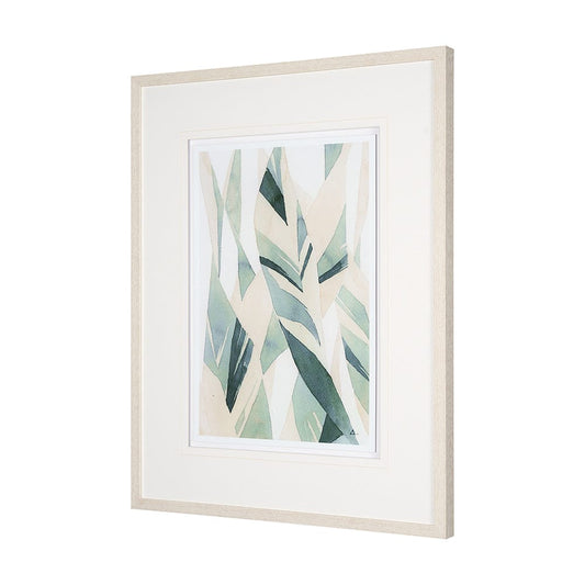 Mercana - Variegated Patterns I by Mercana Studio Hand Embellished Textured Framed Art Print Matted under Glas - 14499 view 2