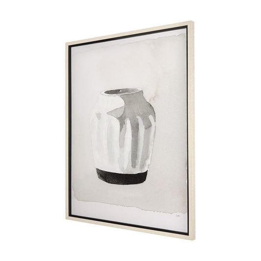 Mercana - VesseII by Mercana Studio a Hand Embellished Textured Framed Art Print Matted under Glass - 14619 view 2