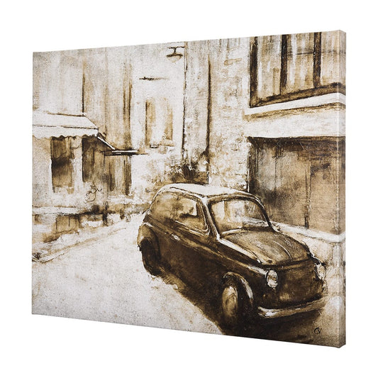 Mercana - Vintage Car Picture II by Mercana Studio a Hand Embellished Textured Canvas - 102510-L view 2