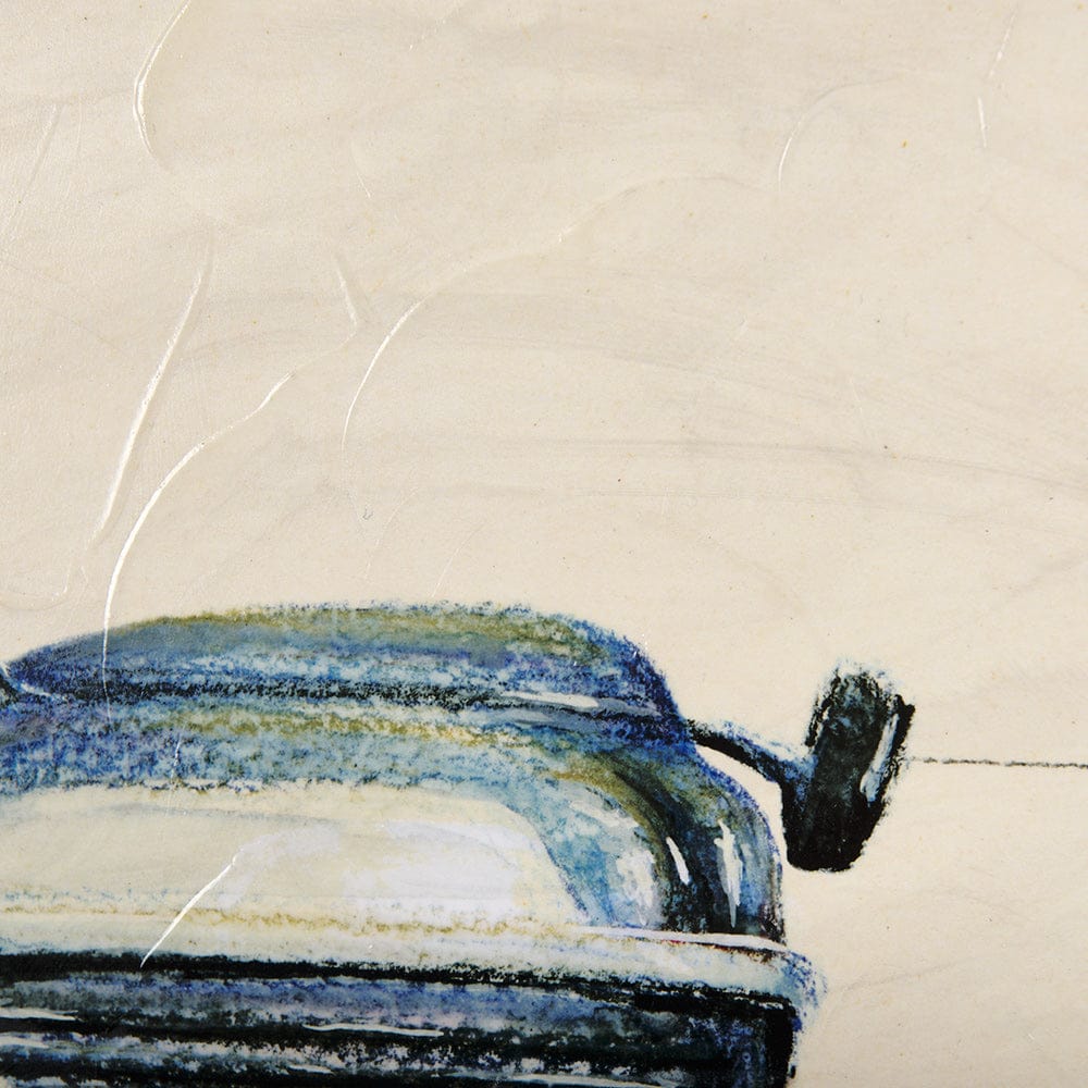 Mercana - Vintage Motor II by Mercana Studio a Hand Embellished Textured Framed Art Print - 14503 view 7