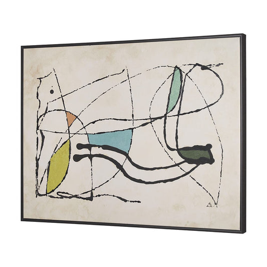 Mercana - Vintage Vibes II by Mercana Studio a Hand Embellished Textured Framed Canvas - 102637-FL view 2
