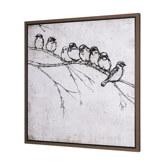 Mercana - Waiting for spring I by Mercana Studio a Hand Embellished Textured Framed Canvas - 102589-FL view 2
