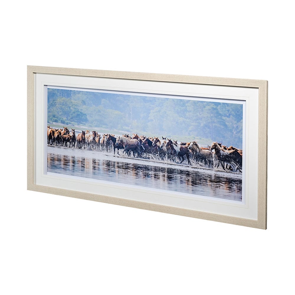 Mercana - Water Horses II by PHBurchett a Framed Art Print Matted under Glass - 12832 view 1