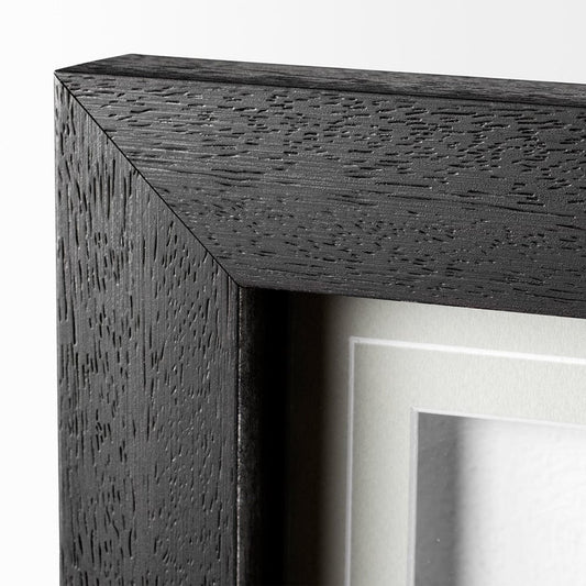 Mercana - Water Horses III 1 by PH Burchett a Hand Embellished Textured Framed Art Print Matted under Glass - 12833 view 2