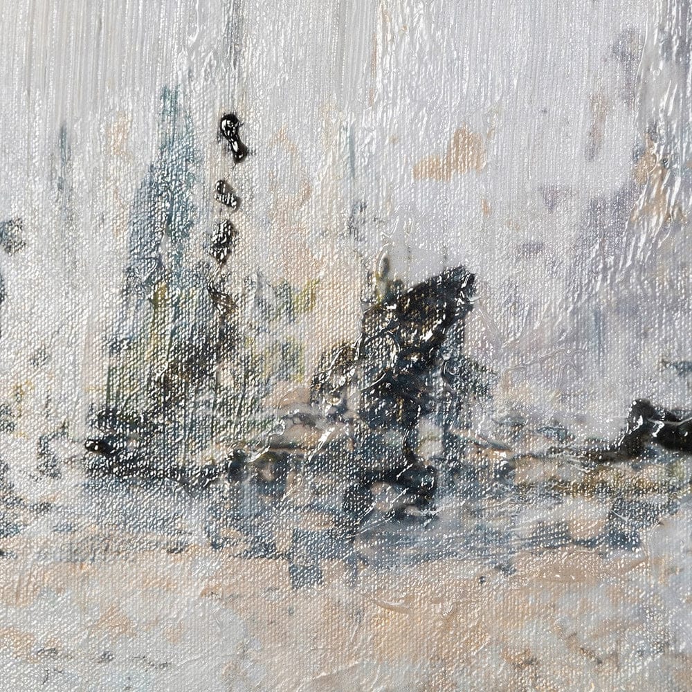 Mercana - Waterfront I by Jonathan Klassen a Hand Embellished Textured Canvas - 101855-L view 4
