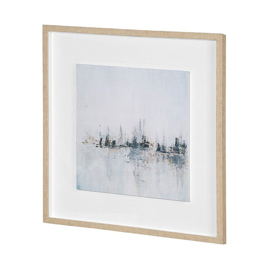 Mercana - Waterfront I by Jonathan Klassen a Hand Embellished Textured Framed Art Print Matted under Glass - 13508 view 2