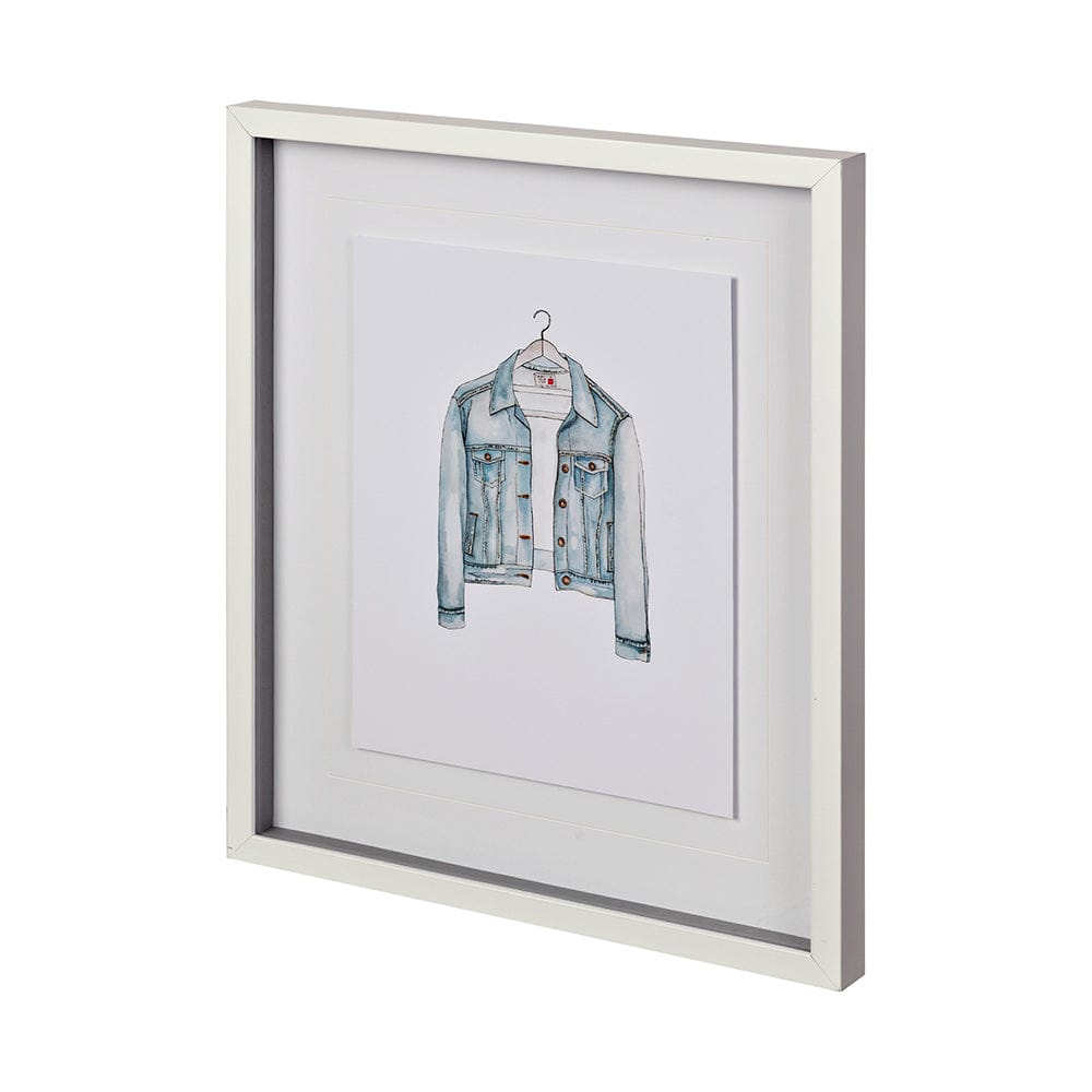 Mercana - Wearables by THE Studio a Hand Embellished Textured Framed Art Print Matted under Glass - 12350 view 1