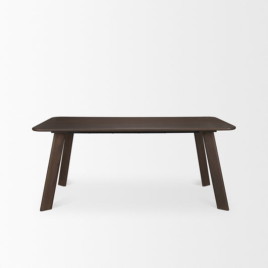 Mercana - Welborn 72" Dark Brown Wood Rectangular Dining Table - 71057-AB view 2
