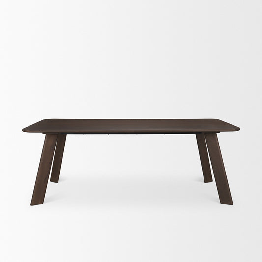 Mercana - Welborn 84" Dark Brown Wood Rectangular Dining Table - 71041-AB view 2